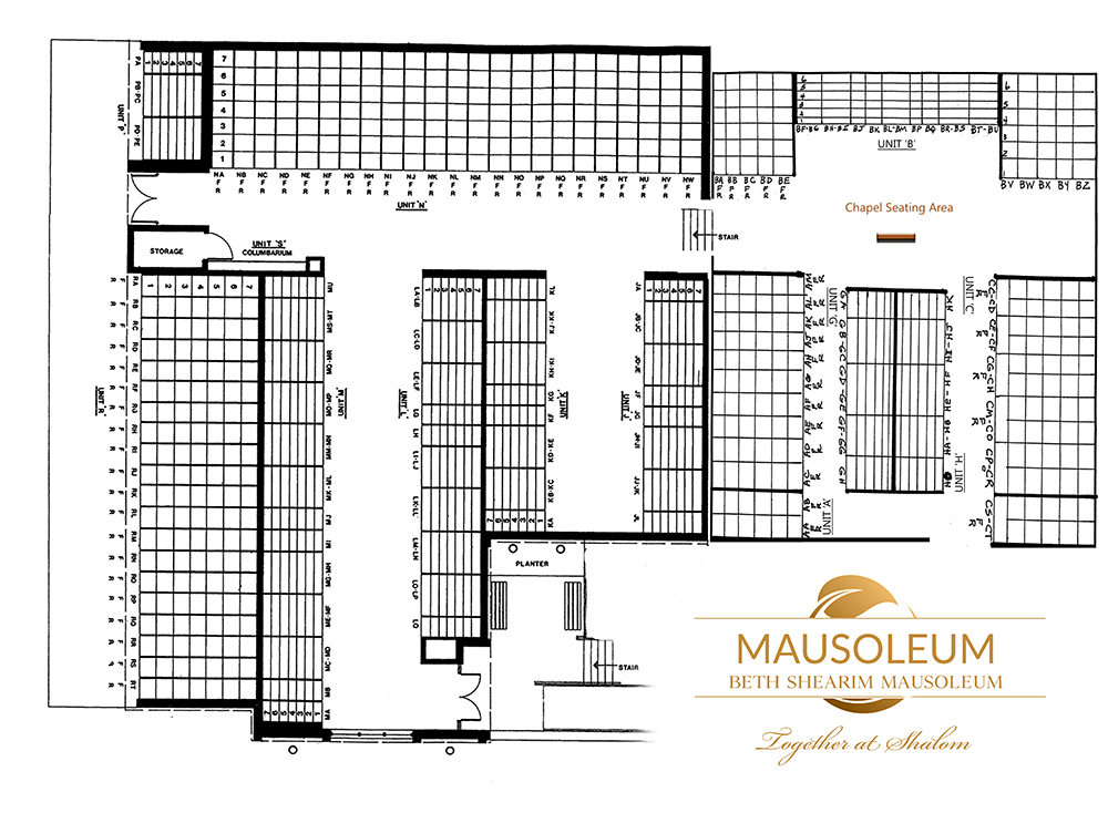 Beth Shearim Mausoleum Map